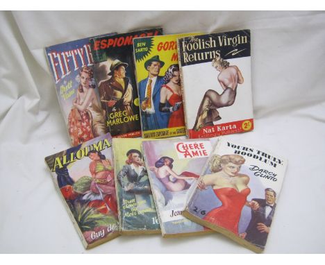 BRETT VANE: FIFTY BUCKS, L, Curtis Warren Ltd, [nd], orig pict wraps + thirty-five other UK Pulps 1960s including Brett Vane,