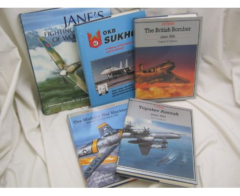 BILL GUNSTON: TUPOLEV AIRCRAFTS SINCE 1922, 1995 1st edn, orig cl gt d/w + PHILIP JARRETT: THE MODERN WAR MACHINE MILITARY AV