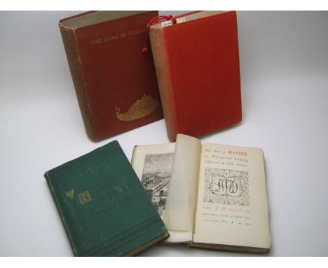 S RUSSELL FORBES: RAMBLES IN ROME, 1882, orig cl slightly worn + NORWOOD YOUNG: THE STORY OF ROME, 1901, orig cl gt slightly 