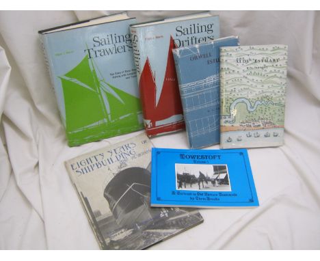 CHRIS BROOKS: LOWESTOFT VOLUME ONE A PORTRAIT IN OLD PICTURE POSTCARDS, 1991 1st edn, orig pict wraps + W G ARNOTT: ALDE ESTU