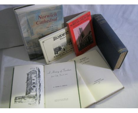 PHILIP STANDLEY: NORWICH, A PORTRAIT AND OLD PICTURE POSTCARDS 1988-1992 VOLS 1, 2, 4, orig pict lam wraps + D P MORTLOCK & C