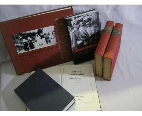 L S STAVRIANOS: BALKAN FEDERATION, 1964 reprint, orig cl gt + BELA K KIRALY & GUNTHER E ROTHENBERG (eds): WAR AND SOCIETY IN 