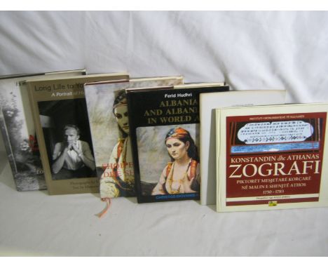 KOKO ZHEKU: KONSTANDIN DHE ATHANAS ZOGRAFI..., Tirane 2002, orig pict lam bds + LAURA E START:THE DURHAM COLLECTION OF GARMEN