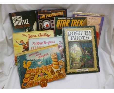 HANSEL & GRETEL, ill V Kubasta, L, 1961, 1st edn, obl 4to, orig cl bkd pict wraps, + JIM ROBERTS: 2 ttls: ROY ROGERS AND THE 