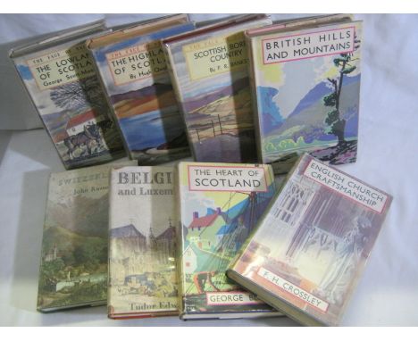 J H B BELL & OTHERS: BRITISH HILLS AND MOUNTAINS, 1940 1st edn, orig cl d/w + F R BANKS: SCOTTISH BORDER COUNTRY, 1951 1st ed