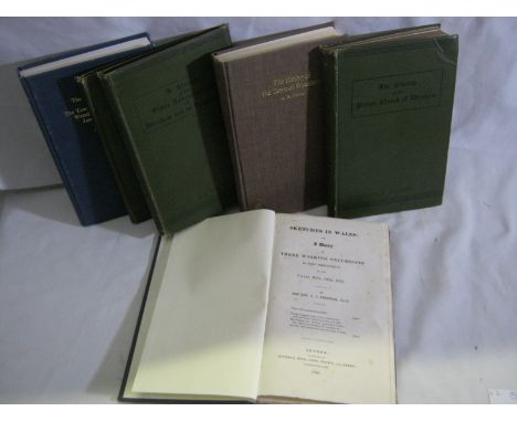 THE REV G J FREEMAN: SKETCHES IN WALES OR A DIARY OF THREE WALKING EXCURSIONS IN THAT PRINCIPALITY IN THE YEARS 1823, 1824, 1