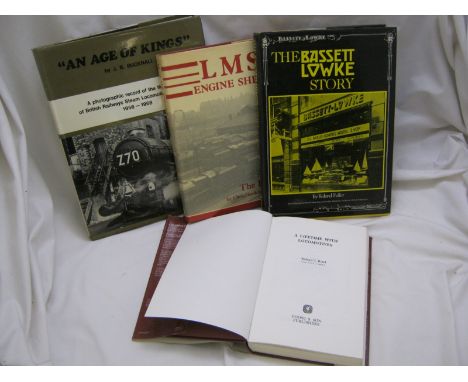 ROLAND C BOND: A LIFETIME WITH LOCOMOTIVES, 1975, 1st edn, orig cl gt, d/w + BRIAN HOLLINGSWORTH: THE GREAT WESTERN COLLECTIO