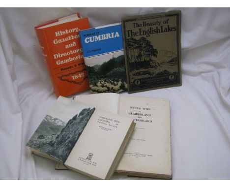 MANIX & WELLAND: HISTORY GAZETTEER AND DIRECTORY OF CUMBERLAND, Cumberland Michael Moon 1974, reprint, orig cl gt d/w + WHO'S