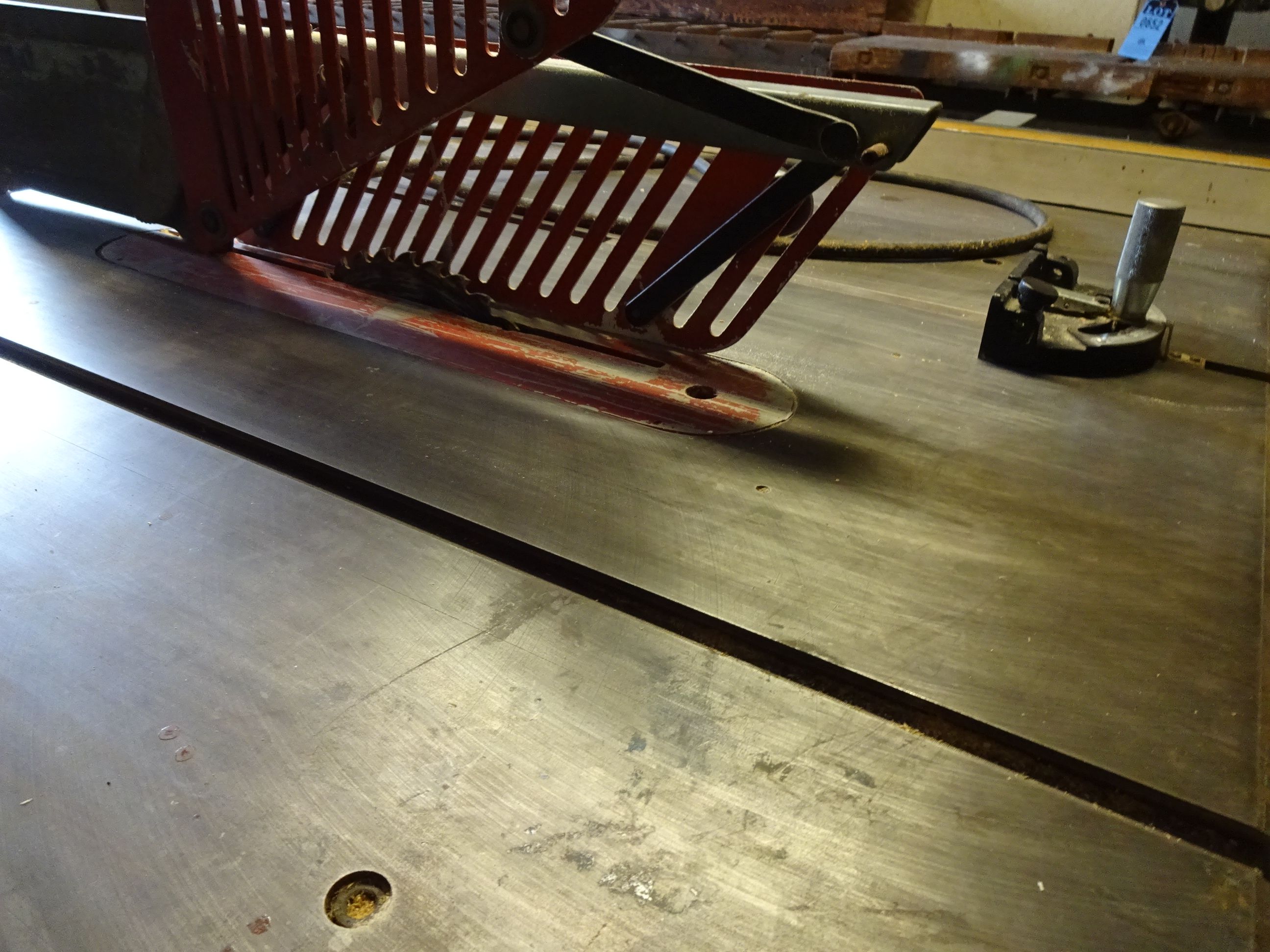 DELTA MODEL RT40 TABLE SAW, BLADE GUARD, RIP FENCE