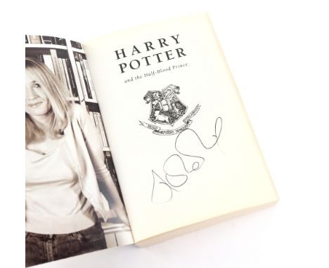 J.K. Rowling - Harry Potter and the Half-Blood Prince, first edition paperback, signed by the author, 2005.Provenance: One of