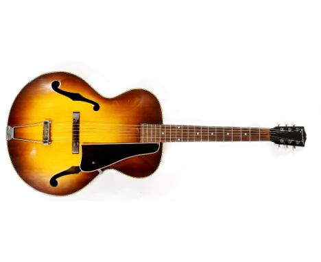 Eric Clapton - A late 1930s Gibson Kalamazoo guitar, Serial No. 38816, in sunburst finish, laminated body with checker-bindin