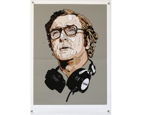 'Caine's Cans' - Limited edition screen print by Sean Alexander, signed, dated and numbered in pencil 5/25/ii, rolled, 23 x 3
