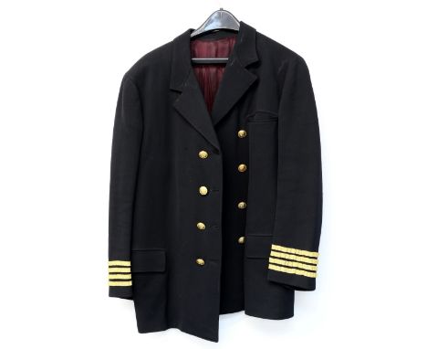 Sunday Dinner for a Soldier (1944) Black jacket with brass buttons worn by Charles Winninger, with interior label for 20th Ce