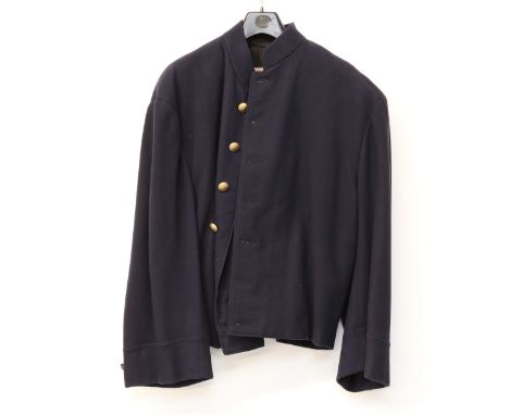 Fred Gwynne (1926-1993) American Actor and star of The Munsters - Navy jacket with brass buttons with Western Costume company
