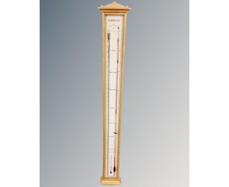 A 20th century Danish stick barometer.