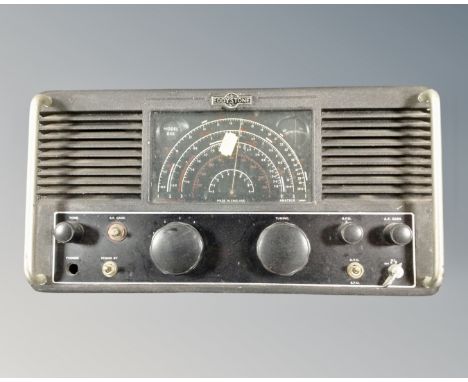 A vintage Eddystone model 840 receiver.