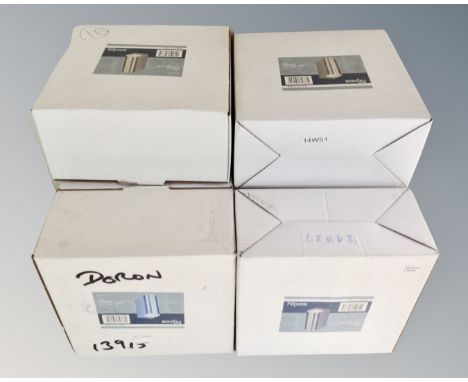 8 Saxby lighting Doron wall lights, boxed.