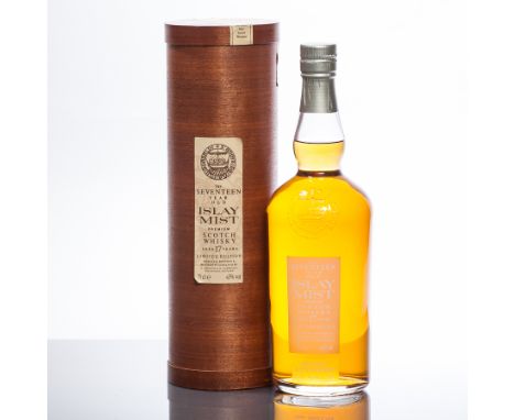 ISLAY MIST AGED 17 YEARS
Blended Scotch Whisky, limited edition. 75cl, 43% volume, in tube. 
