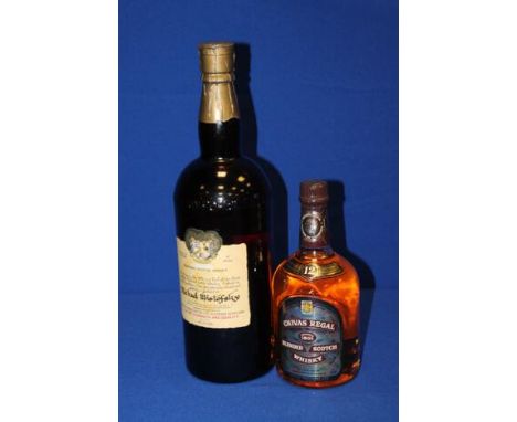 SLAINTHEVA BLENDED WHISKY
'A blend of the finest available Highland Scotch Whiskies. Produced in limited quantities, it has b