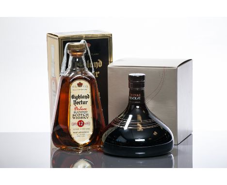 CHIVAS REVOLVE
Blended Scotch Whisky. 750ml, 40% volume, in carton.
HIGHLAND NECTAR DE LUXE
Blended Scotch Whisky, aged 12 Ye