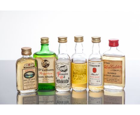36 ASSORTED BLENDED SCOTCH WHISKY  MINIATURES
To Include: Post House Hotel, Charlie Stuart, Balgownie, Scots Grey, Glen Calde