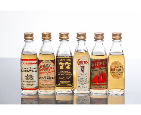 36 ASSORTED BLENDED SCOTCH WHISKY  MINIATURES
To Include: Auchinloch, Mackinlay's Legacy 12, Eight Fellows, House of Lords 8,
