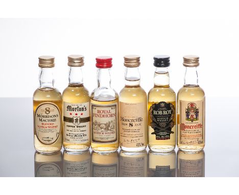 24 ASSORTED BLENDED SCOTCH WHISKY  MINIATURES
To Include: Robert the Bruce, NCS Group 1st Annual Awards Ceremony, Oor Ain Mel