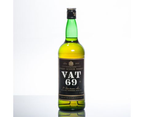 VAT 69
Blended Scotch Whisky,1 litre, 43% volume.   
