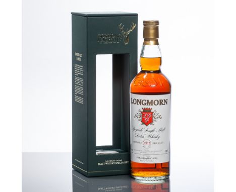 LONGMORN 1973 AGED 39 YEARS
Speyside Single Malt Scotch Whisky, bottled by Gordon & Macphail in 2012. 70cl, 43% volume, in ca