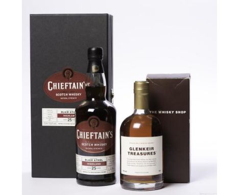 BLAIR ATHOL 25 YEARS OLD CHIEFTAIN'S
Highland Single Malt Scotch Whisky. Distilled December 1976, matured in hogshead no. 143