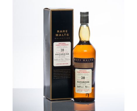AUCHROISK 1974 RARE MALTS 28 YEARS OLD 
Single Malt Scotch Whisky, distilled 1974. Bottled April 2003, bottle no. 1435. 70cl,