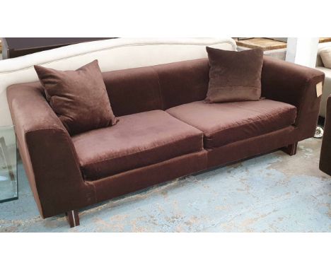 LINLEY SOFA, by David Linley, 230cm W. (slight faults)