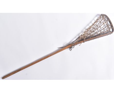 A vintage 20th Century lacrosse stick by Hattersley &amp; Sons. Hattersley founded in the 1880's and were well known for thei