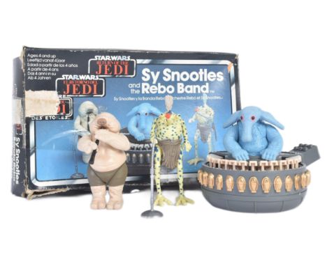 Star Wars - An original vintage Kenner / Palitoy made Star Wars ' Sy Snootles &amp; Max Rebo Band ' action figure playset. Ne