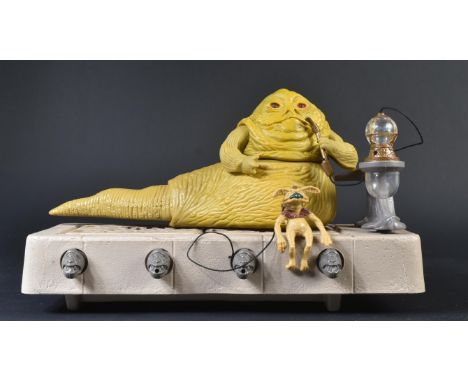 Star Wars - an original vintage 1983 Kenner / Palitoy made action figure playset ' Jabba The Hutt Action Playset '. 100% comp