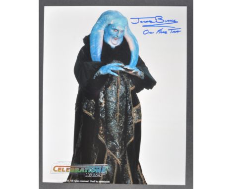 Star Wars - Celebration II - Jerome Blake (Orn Free Taa) - autographed official 8x10" high quality colour photograph from the