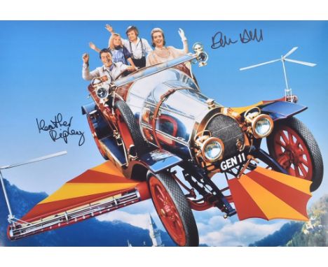 Chitty Chitty Bang Bang (1968 Film) - Heather Ripley (Jemima Potts) &amp; Adrian Hall (Jeremy Potts) - autographed large form