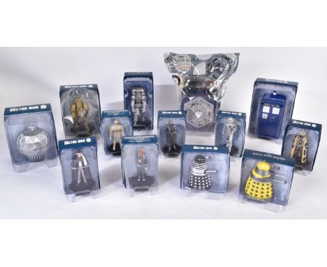 Doctor Who - Eaglemoss Figurine Collection - a collection of assorted official BBC Doctor Who Figurine Collection diecast met