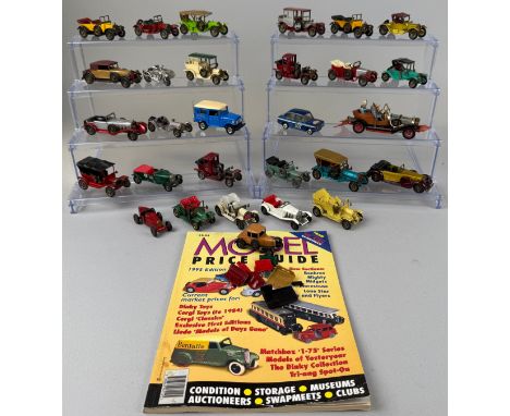 Corgi Toys - 266 Chitty Chitty Bang Bang, metallic silver and bronzed body, red interior, four minifigures; 328 Hillman Imp i