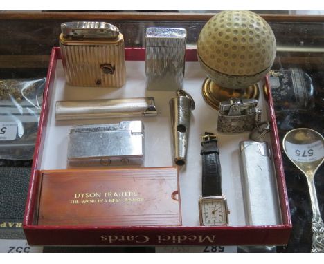 PARCEL OF VINTAGE LIGHTERS, LIVERPOOL CITY POLICE 