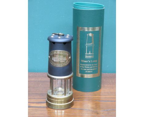 BOXED MODERN MINER'S LAMP 