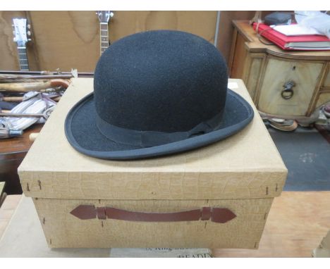 CASED BOWLER HAT