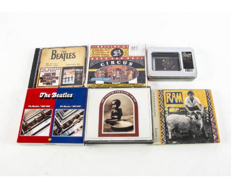 Beatles / Rolling Stones CDs, approximately thirty CDs By The Rolling Stones, The Beatles and Solo with titles including Roll