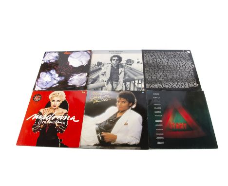 LP Records, approximately one hundred and fifty albums of various genres with artists including Madonna, Stranglers, Madness,