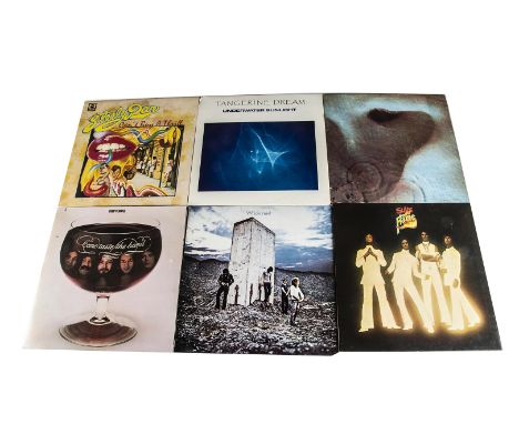 Rock / Prog LPs, approximately sixty albums and two Box Sets of mainly Classic and Progressive Rock with artists including Pi