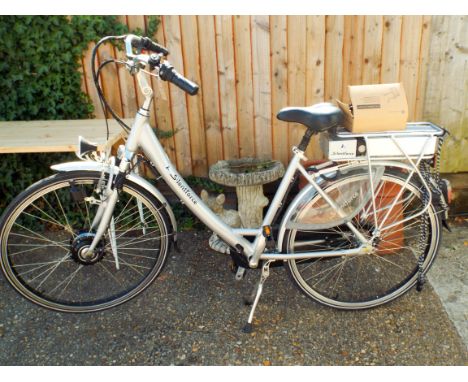 A hardly used Silentforce electric bicycle bought as seen    Item is not in working order 