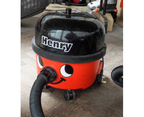 A Henry Hoover with tools 