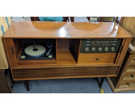 A mid 20th century His Masters Voice radiogram, model 2302, 74hx114.5wLocation 