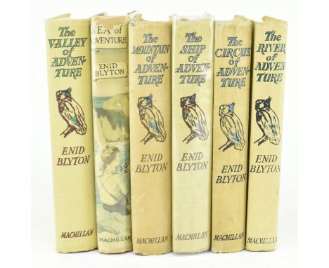 Blyton, Enid. The final six works from the Adventure Series, including a signed &amp; dedicated work; maj. first editions. Th