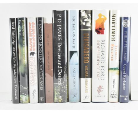 Signed modern first editions. A collection of eleven works, including a number by Booker Prize winning authors, all in excell
